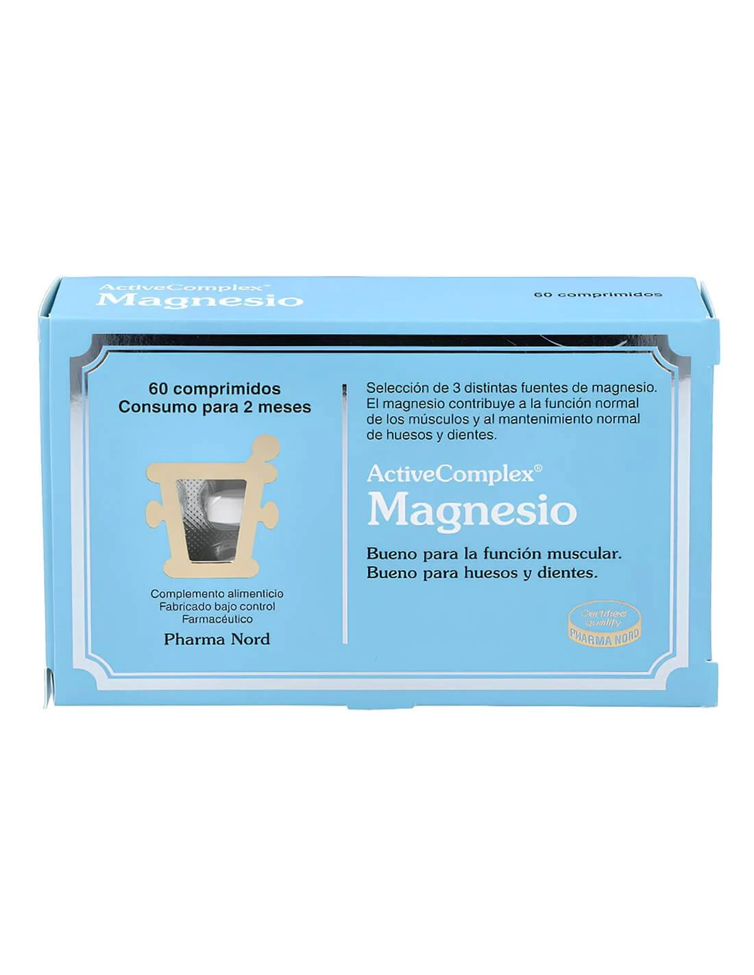 PHARMA NORD ACTIVECOMPLEX MAGNESIO 60 COMPRIMIDO 1 PHARMA NORD ACTIVECOMPLEX MAGNESIO 60 COMPRIMIDO