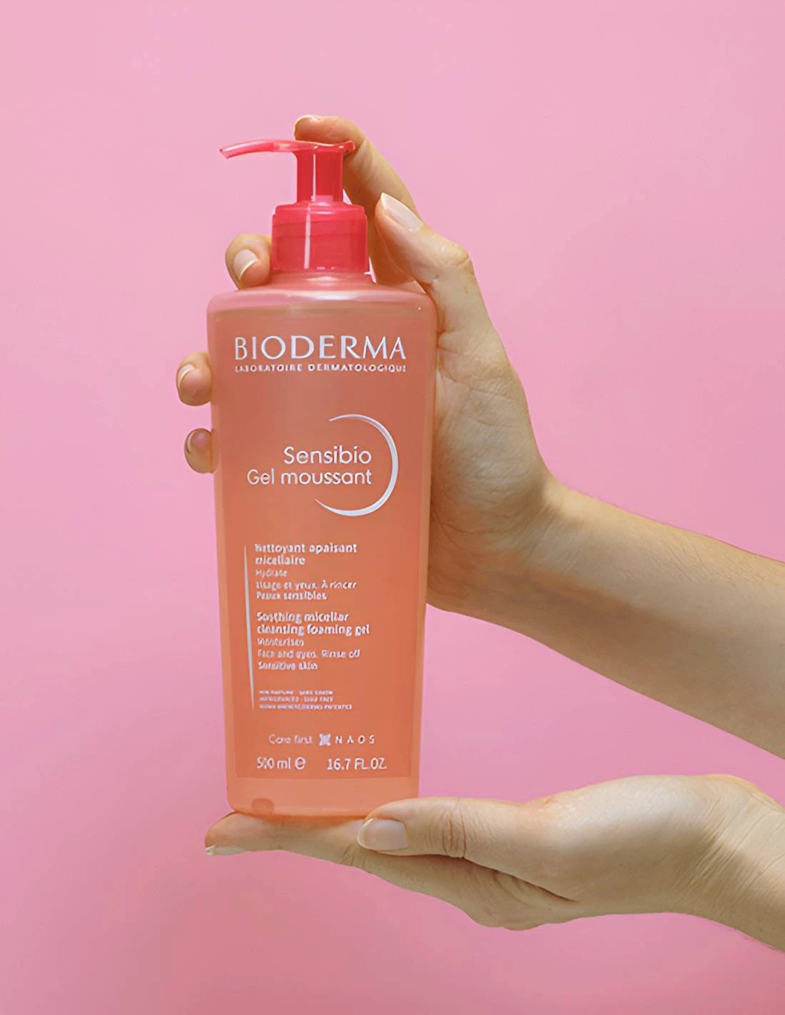 BIODERMA SENSIBIO GEL MOUSSANT 500ML 3 BIODERMA SENSIBIO GEL MOUSSANT 500ML - Imagen 3