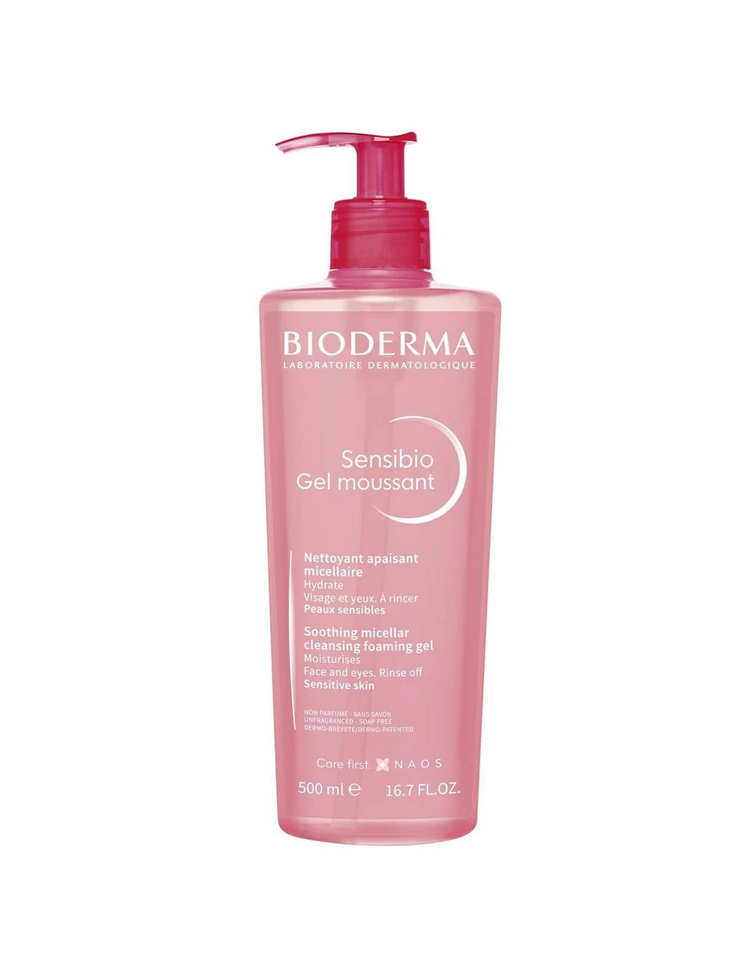 BIODERMA SENSIBIO GEL MOUSSANT 500ML 1 BIODERMA SENSIBIO GEL MOUSSANT 500ML