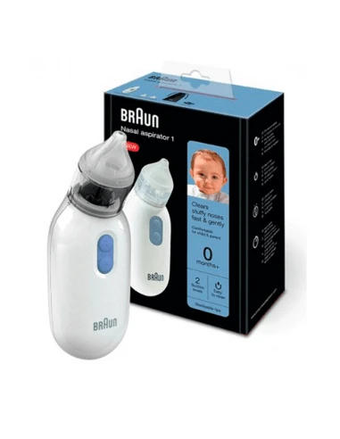 BRAUN ASPIRADOR NASAL ELÉCTRICO 1 BRAUN ASPIRADOR NASAL ELÉCTRICO