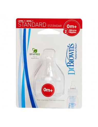 Dr. Brown's DR BROWN S TETINA NIVEL 1 ESTANDAR 1 Dr. Brown's DR BROWN S TETINA NIVEL 1 ESTANDAR