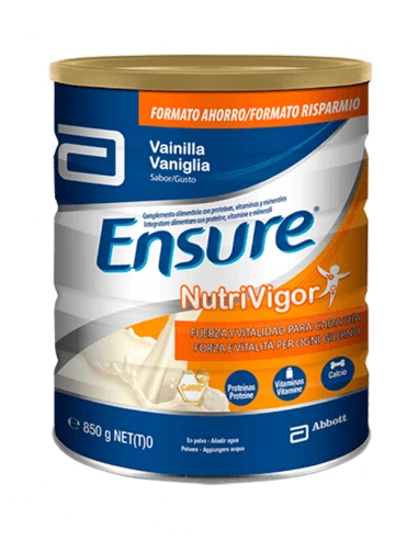 ENSURE NUTRIVIGOR 850 G LATA VAINILLA 1 ENSURE NUTRIVIGOR 850 G LATA VAINILLA