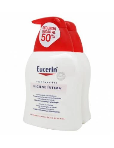 EUCERIN HIGIENE ÍNTIMA 250 ML DUPLO 1 EUCERIN HIGIENE ÍNTIMA 250 ML DUPLO