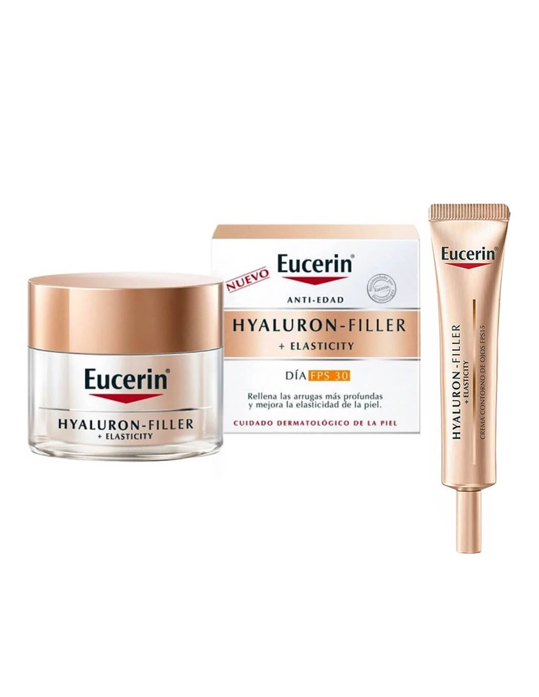 EUCERIN HYALURON FILLER CREMA DIA Y CONTORNO PAC 2 EUCERIN HYALURON FILLER CREMA DIA Y CONTORNO PAC - Imagen 2