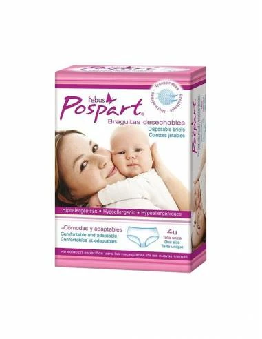 FEBUS BRAGUITAS POST-PARTO DESECHABLES 1 FEBUS BRAGUITAS POST-PARTO DESECHABLES