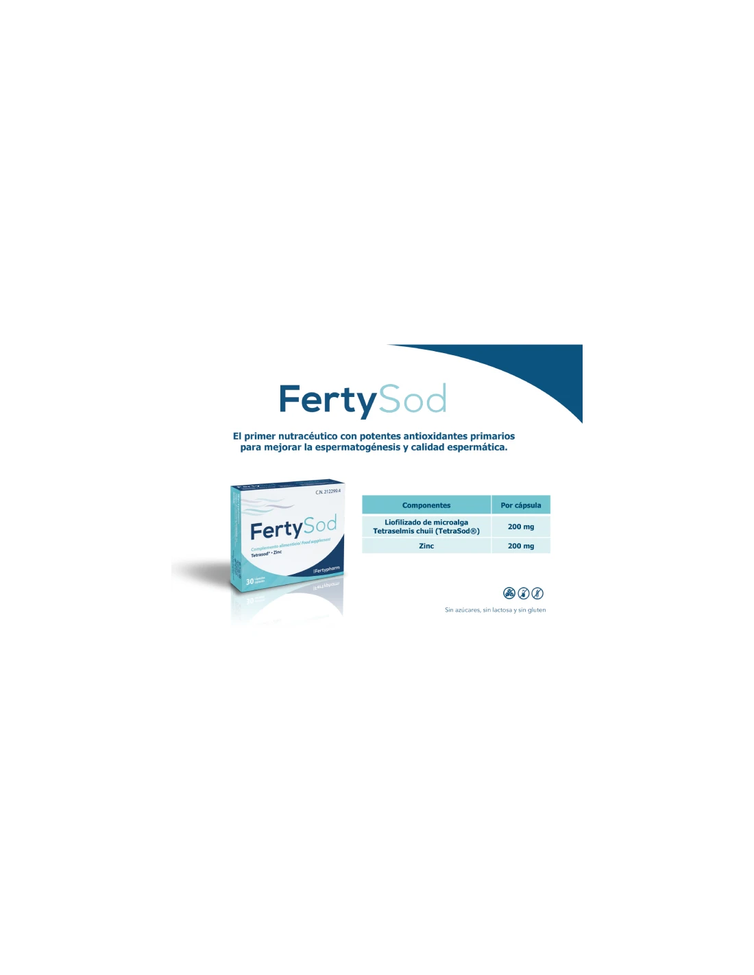 FERTYSOD 30 CAPSULAS 2 FERTYSOD 30 CAPSULAS - Imagen 2