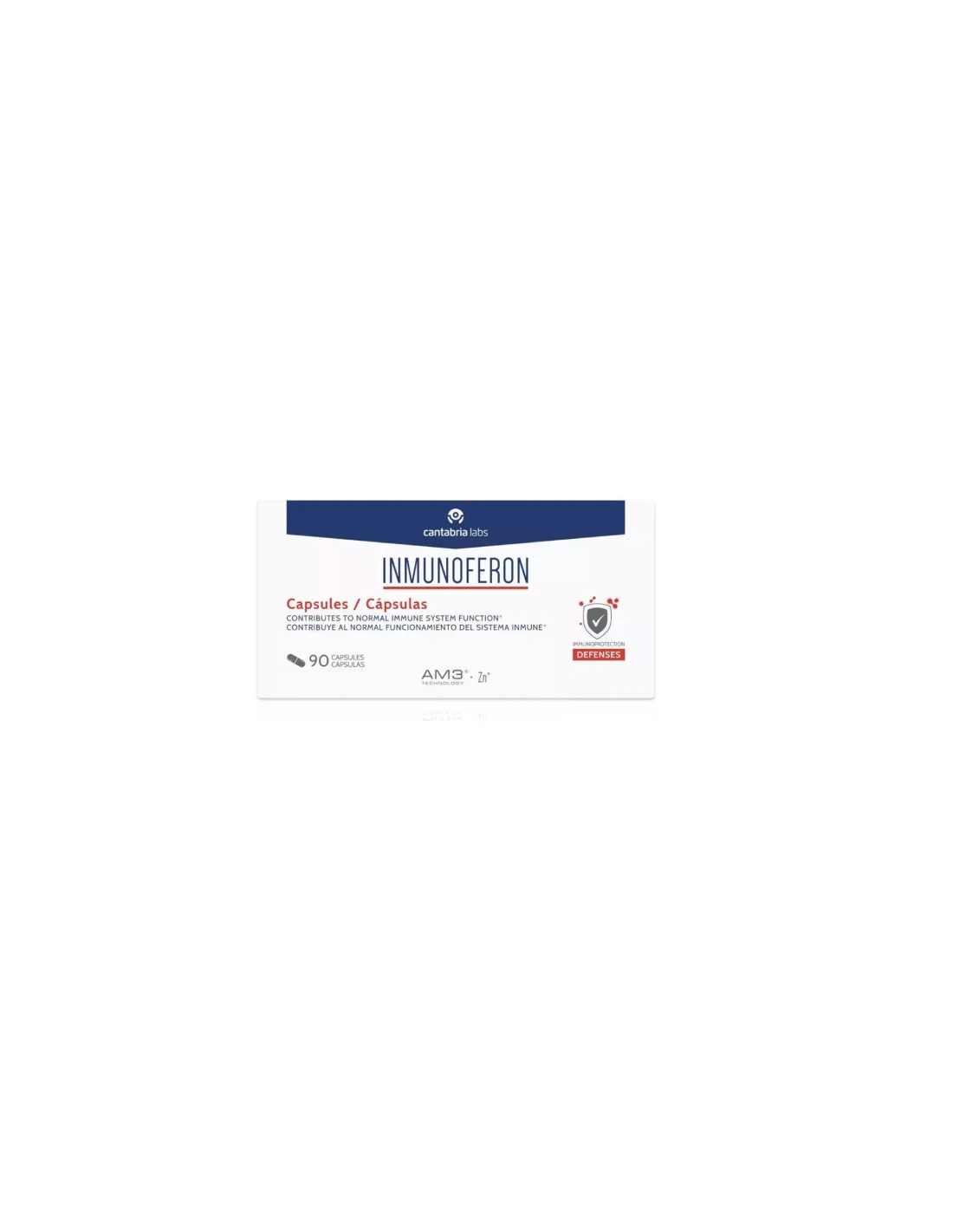 INMUNOFERON 500 MG 90 CAPSULAS 3 INMUNOFERON 500 MG 90 CAPSULAS - Imagen 3