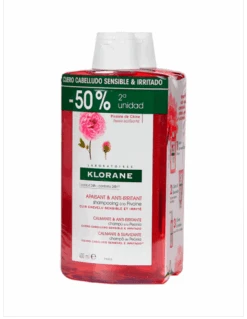 KLORANE CHAMPÚ PEONIA DUPLO 2 X 400 ML