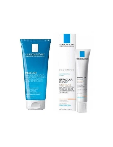 LA ROCHE-POSAY EFFACLAR DÚO 40 ML + EFFACLAR GEL 200 ML 1 LA ROCHE-POSAY EFFACLAR DÚO 40 ML + EFFACLAR GEL 200 ML