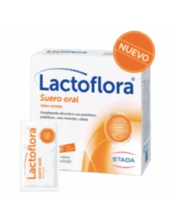 LACTOFLORA SUERO ORAL SABOR NARANJA 6 SOBRES