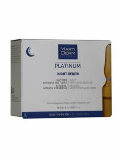 MARTIDERM PLATINUM NIGHT RENEW 10 AMPOLLAS X 2 ML