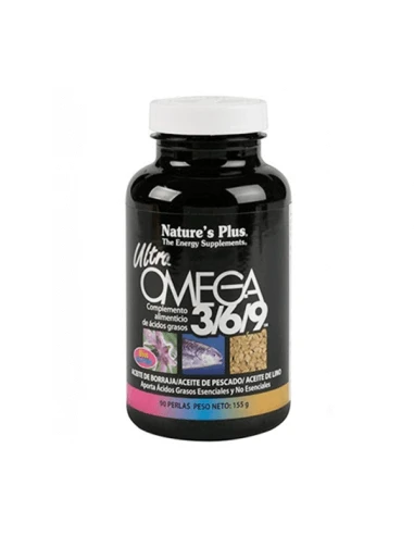 NATURE´S PLUS ULTRA OMEGA 3/6/9 90 PERLAS 1 NATURE´S PLUS ULTRA OMEGA 3/6/9 90 PERLAS