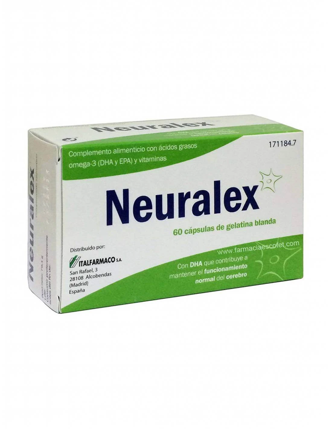 NEURALEX 60 CAPS 1 NEURALEX 60 CAPS