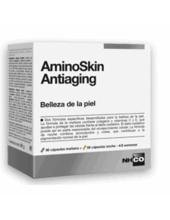 NHCO AMINOSKIN ANTIAGING 56 CAPSULAS MAÑANA + 56 CAPSULAS NOCHE