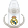 NUK BIBERÓN ENTRENA REAL MADRID SILICONA + 6 MESES 150 ML