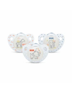 NUK CHUPETE TRENDLINE JUNGLE ANIMALS SILICONA 18-36 MESES 1 UNIDAD