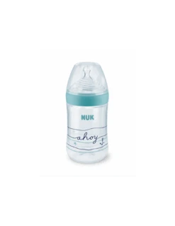 NUK NATURE SENSE BIBERÓN SILICONA 6-18 MESES TALLA L 260 ML