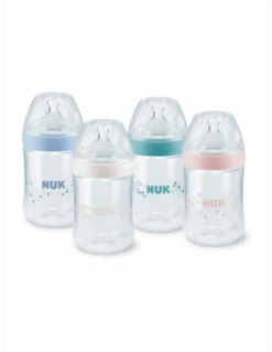 NUK NATURE SENSE BIBERÓN SILICONA 6-18 MESES TETINA L 260 ML