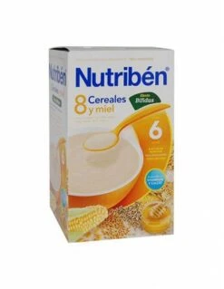 NUTRIBEN PAPILLA 8 CEREALES MIEL BIFIDUS 600 G