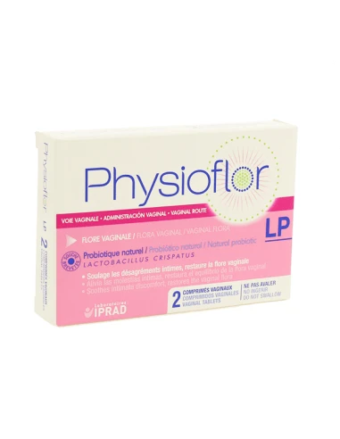 PHYSIOFLOR 2 COMPRIMIDOS VAGINALES 1 PHYSIOFLOR 2 COMPRIMIDOS VAGINALES