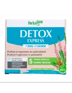 PRANAROM YEMOCOMPLEJOS DETOX EXPRESS MONODOSE BIO 7X10 ML