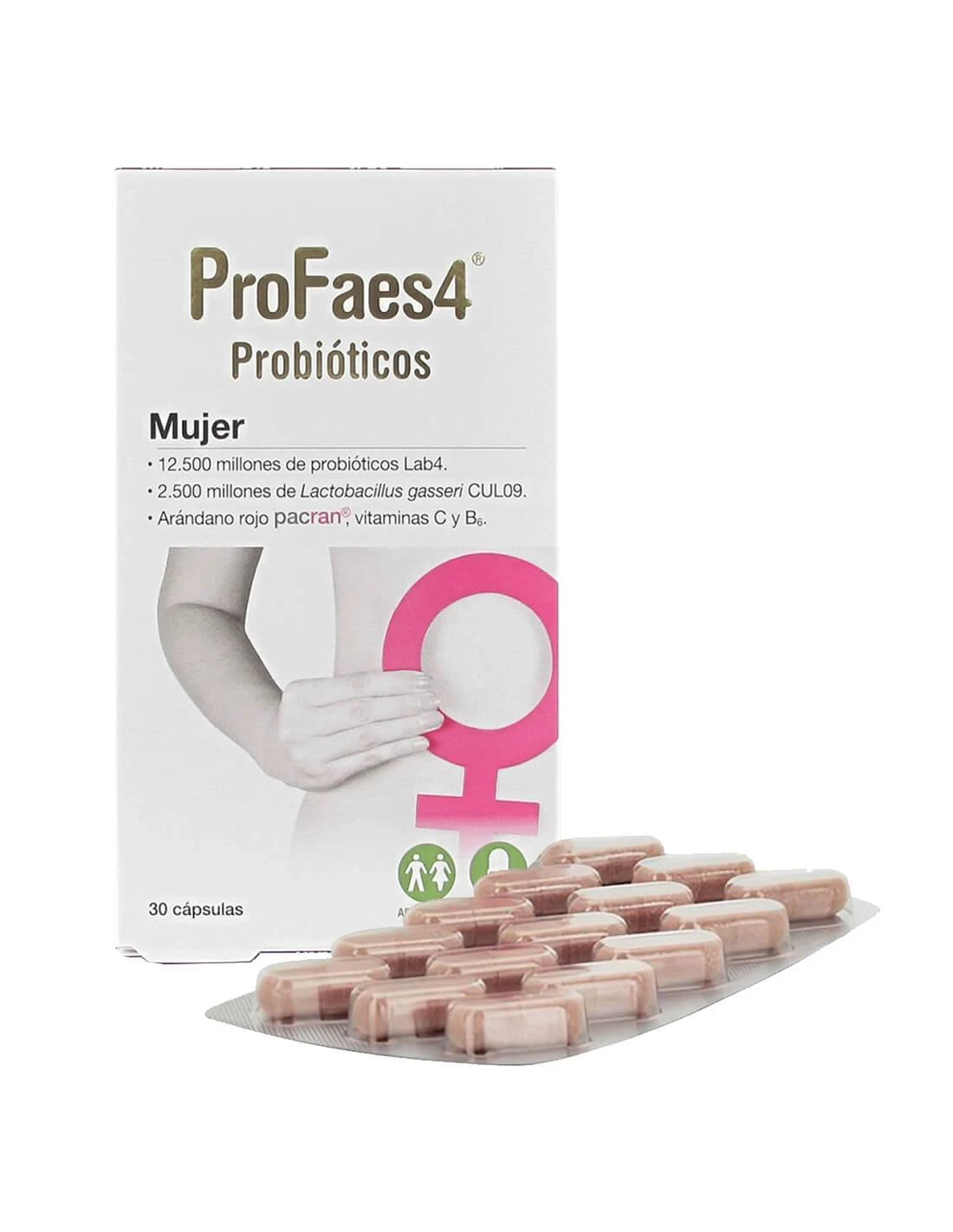 PROFAES4 MUJER 30 CAPS 2 PROFAES4 MUJER 30 CAPS - Imagen 2