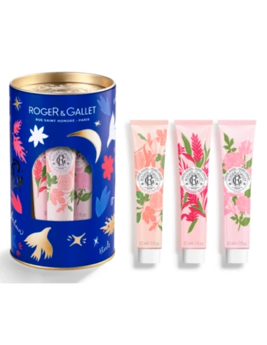 ROGER & GALLET CREMA MANOS GINGEMBRE+ FLEUR DE FIGUIER+ROSE TRIPLO PACK 1 ROGER & GALLET CREMA MANOS GINGEMBRE+ FLEUR DE FIGUIER+ROSE TRIPLO PACK