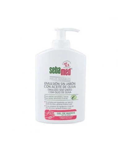 SEBAMED EMULSIÓN ACEITE OLIVA GEL MANOS 300 ML 1 SEBAMED EMULSIÓN ACEITE OLIVA GEL MANOS 300 ML
