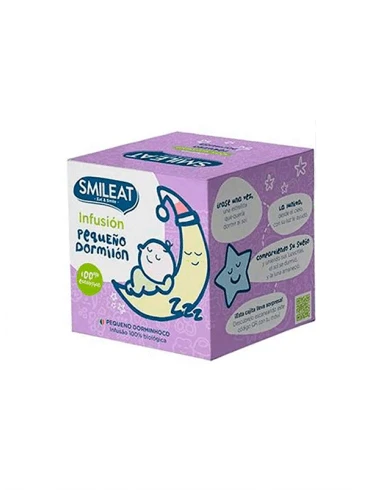 SMILEAT INFUSIÓN ECOLÓGICA PEQUEÑO DORMILÓN 22.5 G 1 SMILEAT INFUSIÓN ECOLÓGICA PEQUEÑO DORMILÓN 22.5 G