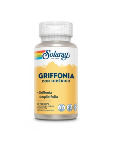 SOLARAY 5-HTP GRIFONIA+HIPERICO 30 CAPSULAS 1 SOLARAY 5-HTP GRIFONIA+HIPERICO 30 CAPSULAS