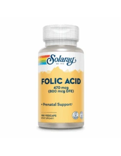 SOLARAY ACIDO FOLICO 800 MCG 100 VEGCAPS