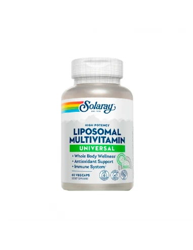 SOLARAY LIPOSOMAL MULTIVITAMIN UNIVERSAL 60CAPS 1 SOLARAY LIPOSOMAL MULTIVITAMIN UNIVERSAL 60CAPS