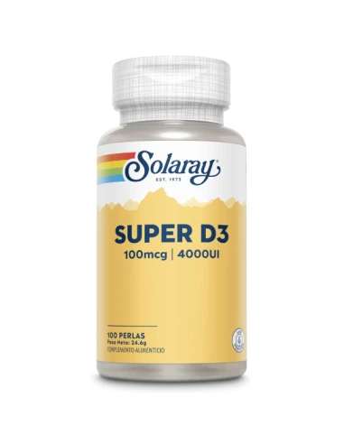 SOLARAY SUPER D3 4000UI 100PERLAS 1 SOLARAY SUPER D3 4000UI 100PERLAS