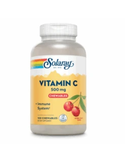 SOLARAY VITAMIN C 500 MG 100 COMP MAST CEREZA