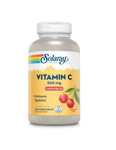 SOLARAY VITAMIN C 500 MG 100 COMP MAST CEREZA 1 SOLARAY VITAMIN C 500 MG 100 COMP MAST CEREZA
