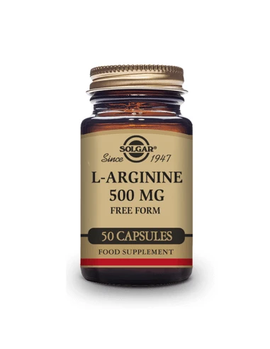 SOLGAR L-ARGININA 500 MG 50 CAPSULAS 1 SOLGAR L-ARGININA 500 MG 50 CAPSULAS