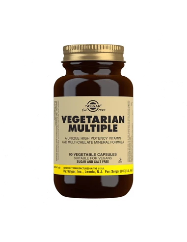SOLGAR MULTIVITAMINICO VEGETARIANO 90VEGICAPS 1 SOLGAR MULTIVITAMINICO VEGETARIANO 90VEGICAPS