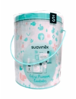 SUAVINEX CUBO METAL BEBE MINT & ROSA PACK